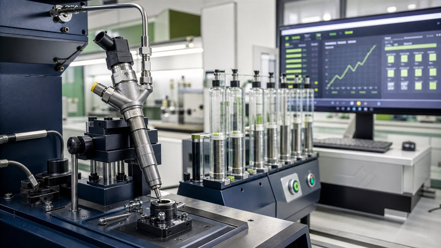 Technische Darstellung: Bosch-Injektoren prüfen lassen: Systeme, Nummern und Ablauf