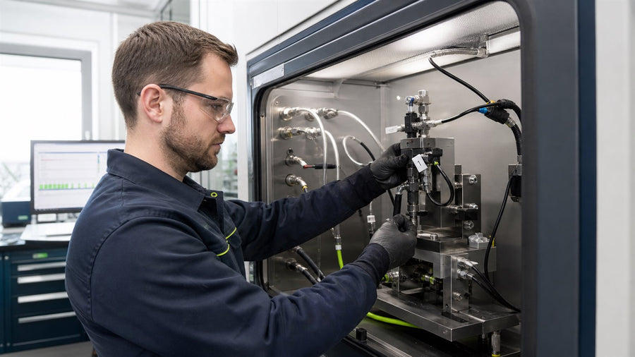 Technische Darstellung: So läuft eine professionelle Injektorprüfung auf dem Prüfstand ab