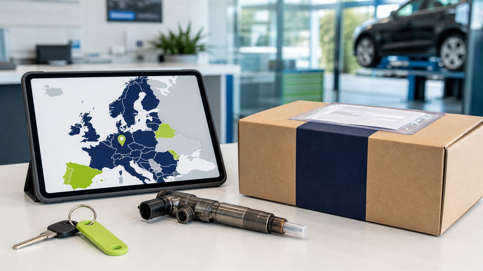Technische Darstellung: Injektorprüfung in der Nähe oder Einsendeservice: Was ist sinnvoller?